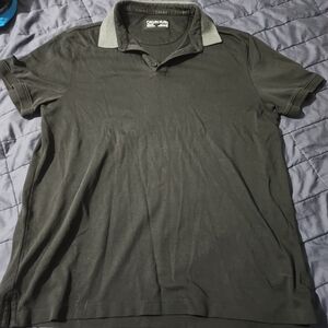 Calvin Klein Black Polo Shirt for Men